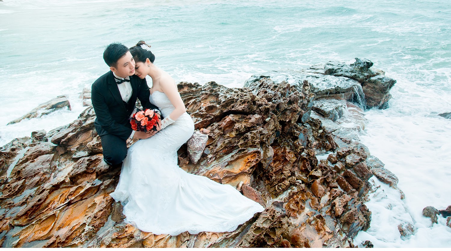 Ảnh cưới tuyệt đẹp chụp tại Quần đảo Nam Du